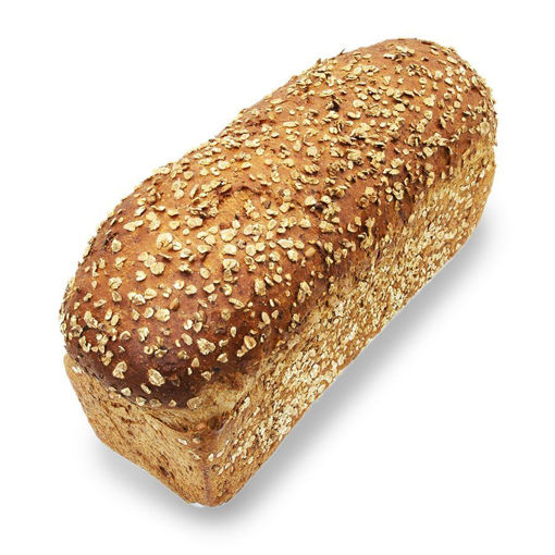 Afbeelding van Ten Veens bruin meergranenbrood met geplette tarwe deco heel