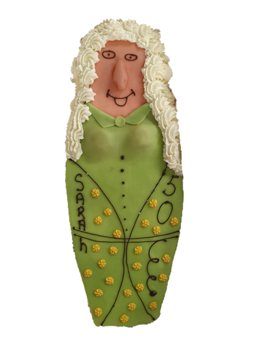 Afbeelding van Sara/Abraham van chipolata + marsepein