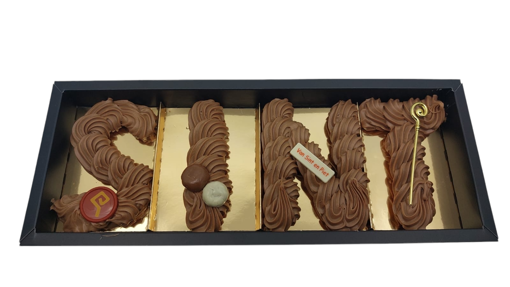 Afbeelding van Luxe chocoladeletterdoos S I N T