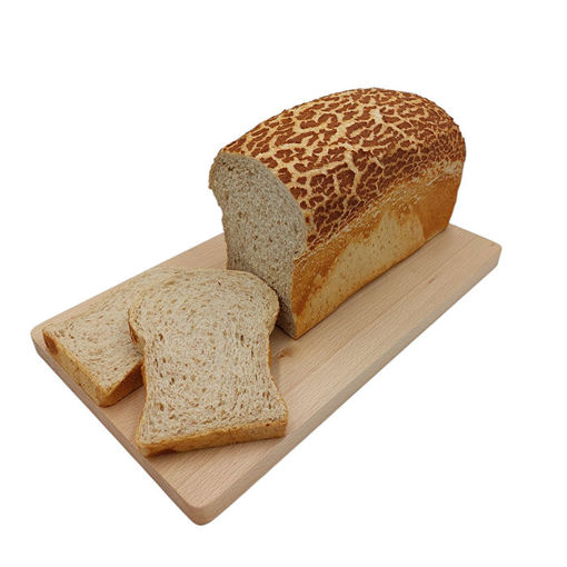 Afbeelding van Bruin tarwebrood met tijgerkorst heel