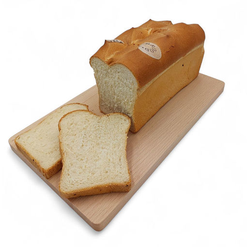Afbeelding van Wit tarwe melkbrood knip heel