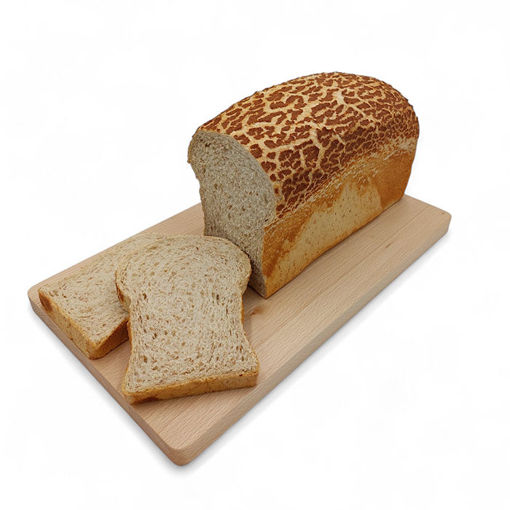 Afbeelding van Lichtbruin tarwemoutbrood met tijgerkorst heel