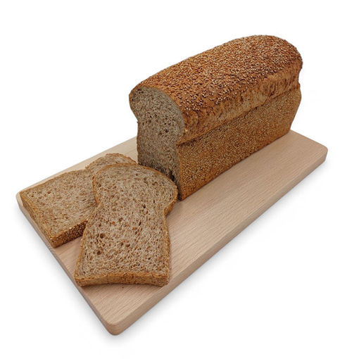 Afbeelding van Volkoren tarwebrood met sesamzaad deco heel